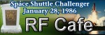 Space Shuttle Challenger Exploded - Please click here to visit RF Cafe.