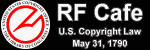 U.S. Copyright Law Passed - Please click here to visit RF Cafe.