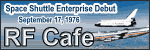 Space Shuttle Enterprise Debuts - Please click here to visit RF Cafe.