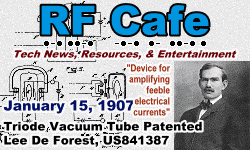 Day in Engineering History January 15 Archive - RF Cafe