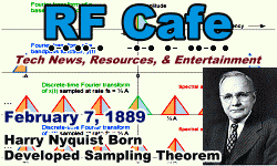 Day in Engineering History February 7 Archive - RF Cafe