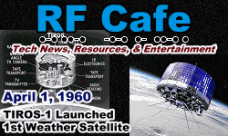 Day in Engineering History April 1 Archive - RF Cafe
