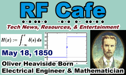 Day in Engineering History May 18 Archive - RF Cafe