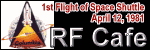 1st Flight of the Space Shuttle - RF Cafe