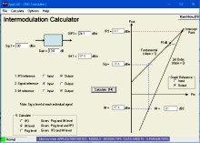 AppCAD Intermodulation Point Calculator - RF Cafe