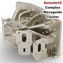 SWISSto12 3D Printed Waveguide Cluster - RF Cafe