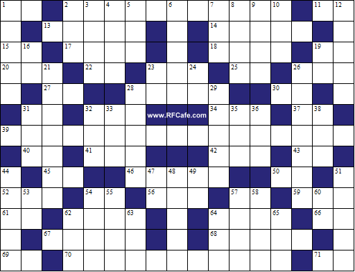 Electronics Theme Crossword Puzzle for December 18th, 2022 - RF Cafe