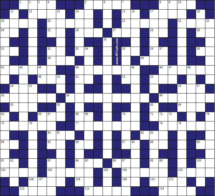 Electronics Themed Crossword Puzzle for January 14, 2024 - RF Cafe
