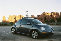Google Earth Street View Car with Camera (copyright acknowledged - whoever owns it)