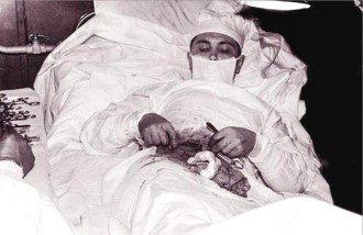Leonid Rogovoz removes his own appendix during an isolate Antarctic mission (Air & Space) - RF Cafe