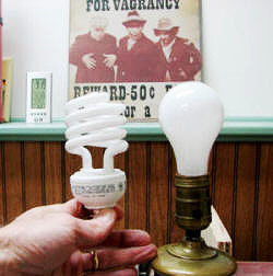 CFL vs. Incandescent Light Bulbs, Kirt's Cogitation #260 - RF Cafe