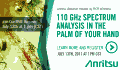 Anritsu Webinar: 110 GHz Spectrum Analysis in the Palm of Your Hand - RF Cafe