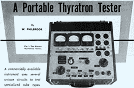 A Portable Thyratron Tester, February 1957 Radio & Television News - RF Cafe