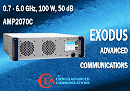Exodus Advanced Communications Intros 700-6000 MHz, 100 W SSPA - RF Cafe