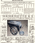 Crosley Roamio Automotive T.R.F. Receiver Models 90, 91 and 92 Radio Service Data Sheet, April 1933 Radio-Craft - RF Cafe