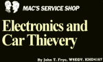 Mac's Service Shop: Electronics and Car Thievery, October 1972 Popular Electronics - RF Cafe