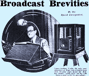 Broadcast Brevities, March 9th, 1932 The Wireless World Article - RF Cafe
