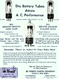 De Forest Radio Company Advertisement, December 1931 QST - RF Cafe
