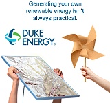 Duke Energy Renewable Energy Mocking Mailer - RF Cafe