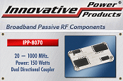 Innovative Power Products IPP-8070, High Power Broadband Directional Coupler - RF Cafe
