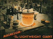 Magnesium - The Lightweight Giant, June 1944 Popular Mechanics - RF Cafe