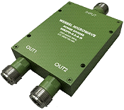 Werbel Microwave 2-Way Power Splitter for 500 MHz to 6 GHz - RF Cafe