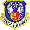 Click here to visit the 9th Air Force website - RF Cafe