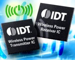 IDT Launches Industry's Highest Efficiency 15 W Wireless Power Transmitter and Receiver Solution - RF Cafe