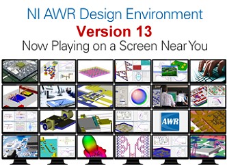 NI AWR Design Environment Version 13 Now Available - RF Cafe