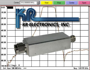 KR Electronics Intros 916 MHz Bandpass Filter for Positive Train Control - RF Cafe