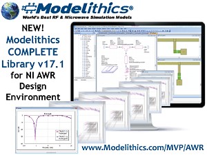 Modelithics COMPLETE Library™ Release v17.1 for for NI AWR Design Environment™ - Just Released! - RF Cafe
