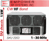 Empower RF Systems Intros an HF Communications & Jamming Transmitter - RF Cafe