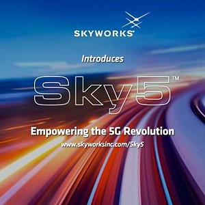 Skyworks Launches Breakthrough Sky5™ Platform - RF Cafe