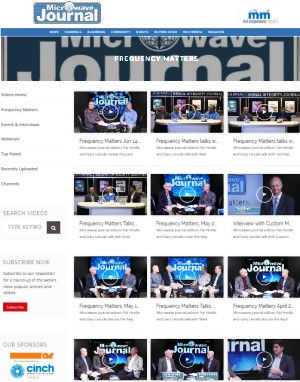 Microwave Journal Releases Podcasts of Its Well-Known "Frequency Matters" Video Series - RF Cafe