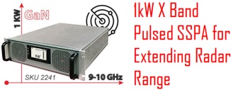 Empower RF Systems 2241 X−Band 1 kW SSPA - RF Cafe