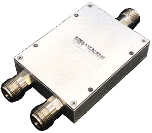 Werbel Microwave 2-Way Power Divider 500 MHz to 6 GHz - RF Cafe