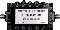 Anatech Electronics 2000 MHz Cavity Bandpass Filter - RF Cafe