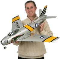 E-flite F-86 Sabre Electric Ducted Fan Model - RF Cafe Smorgasbord