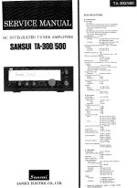 Sansui TA-300 Integrated Tuner Amplifier Service Manual - RF Cafe