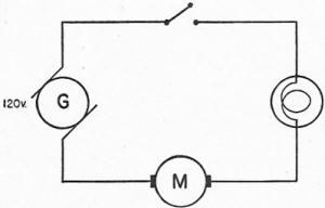 Electricity - Basic Navy Training Courses - Figure 39 - Control in a series circuit