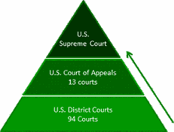 Federal Courts Pyramid, Legal Lingo part 3 - RF Cafe