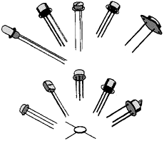 An assortment of different types of transistors - RF Cafe