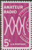 Amateur Radio on USA postage stamp - RF Cafe