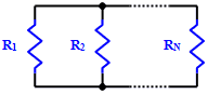 Parallel-connected resistor drawing - RF Cafe