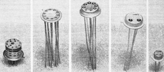 Various transistor headers used for mounting circuits - RF Cafe