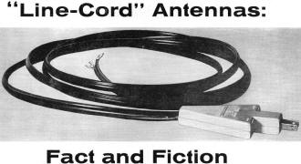 "Line-Cord" Antennas: Fact and Fiction, March 1960 Electronics World - RF Cafe