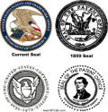 U.S. Patent Office Seal History - RF Cafe