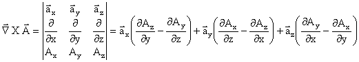 Vector of a Curl Cartesian Coordinates - RF Cafe