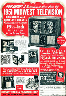 Midwest Television, December 1950 Mechanix Illustrated - RF Cafe