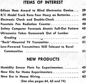 May 1956 Popular Electronics Items of Interest - RF Cafe